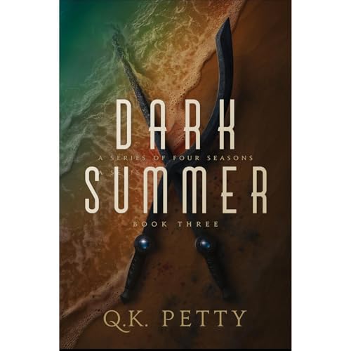 Dark Summer Audiolibro Por Q.K. Petty arte de portada