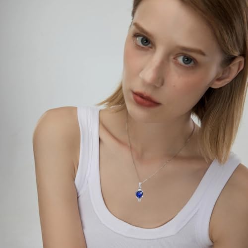 LONAGO Frog Necklace Birthstone Frog Pendant Necklace Present for Women Friends4