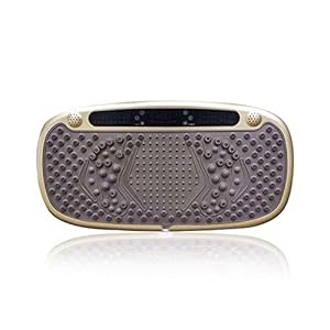 3D Vibration Plate Exercise Machine – Whole Body Workout Vibration Fitness Platform – Home for Weight Loss Wellness Toning Vibration Platform, Gray