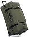 Produktbild XXL Reisetasche mit 2 Rollen Rollkoffer 80 cm Koffer Sporttasche Reise-Trolley 140L, grün-Olive