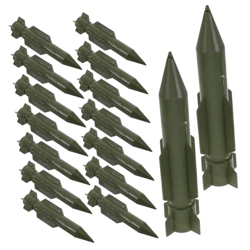 BESPORTBLE 20pcs Rocket Model for Realistic Play Educational Rocket Action Figures for Sandbox War Games and Exploration