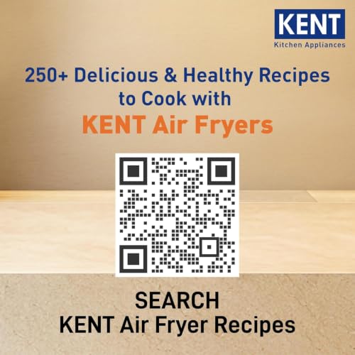 KENT Store KENT New Ultra Air Fryer 4L 1300W Black - Image 5