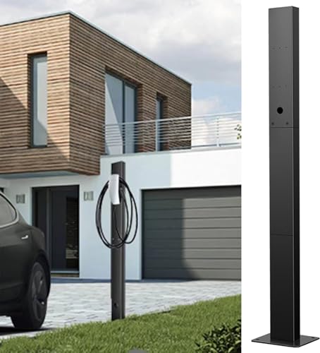 Pedestal de carga de vehículos eléctricos de alta resistencia para estaciones de carga de vehículos eléctricos Gen 3, soporte resistente a la corrosión, compatible, uso en exteriores