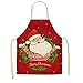 ZSDFW Frohe Weihnachten Schürze für Männer Frauen Erwachsene Weihnachtsschürze für Xmas Party Chef Kochen Restaurant Backen BBQ Home Küche Kochen Weihnachten Dinner Party Supplies,#2