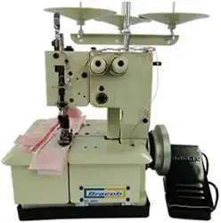 Máquina De Costura Galoneira Portátil Bracob,2 Agulhas 220V