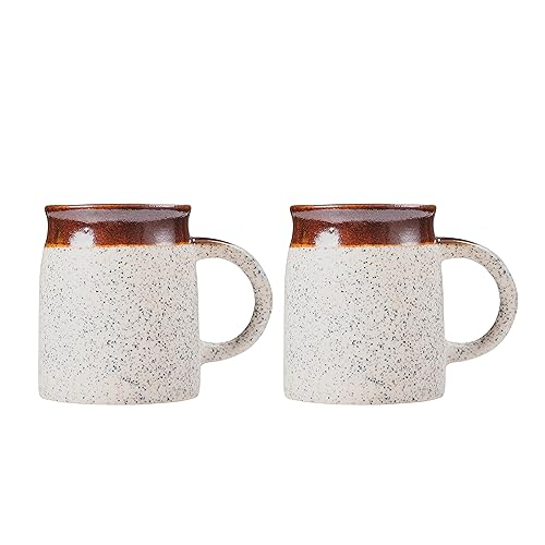 HS HINDUSTANI SAUDAGAR Terracotta Dusk Coffee Mug Set of 2 (390 ML Each) Microwave Safe Coffee Mug Ceramic Milk Mugs Ceramic Tea Mug Set Handmade Cup Best for Gift. - Image 2 thumbnail