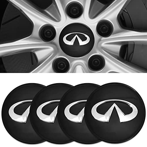 4pcs Wheel Center Caps Sticker for Infiniti