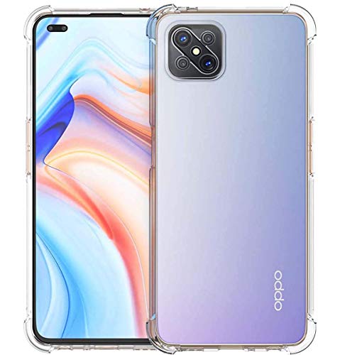 Cover Gel Tpu Antiurto Trasparente Per Oppo Renna 4Z 5G