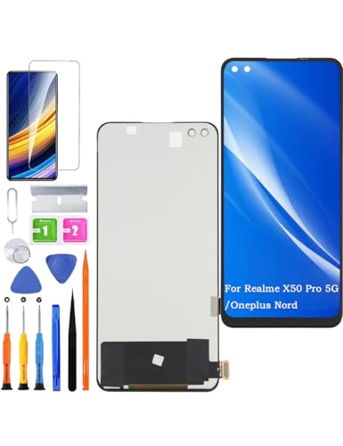 Écran pour Realme X50 Pro 5G TFT LCD OnePlus Nord Kit Réparation RMX2075