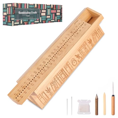 Support de reliure en bois pour réussir vos perforations sans dévier