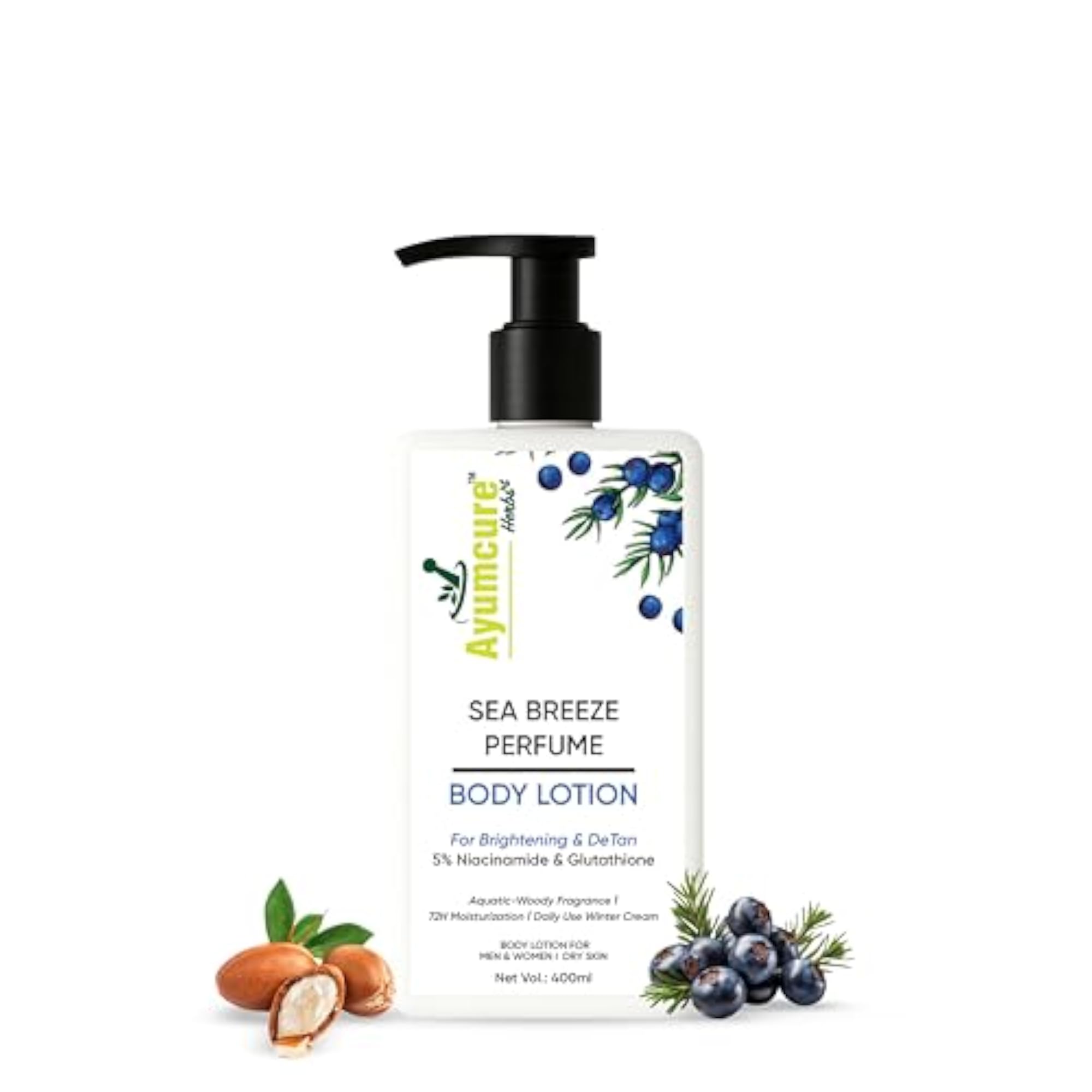 Sea Breeze Perfume Body Lotion 400ml, Hydrating Moisturizer