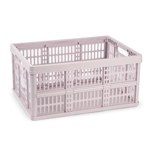 CABLEPELADO Caja Plegable 48x35x23 cm, Rosa Claro