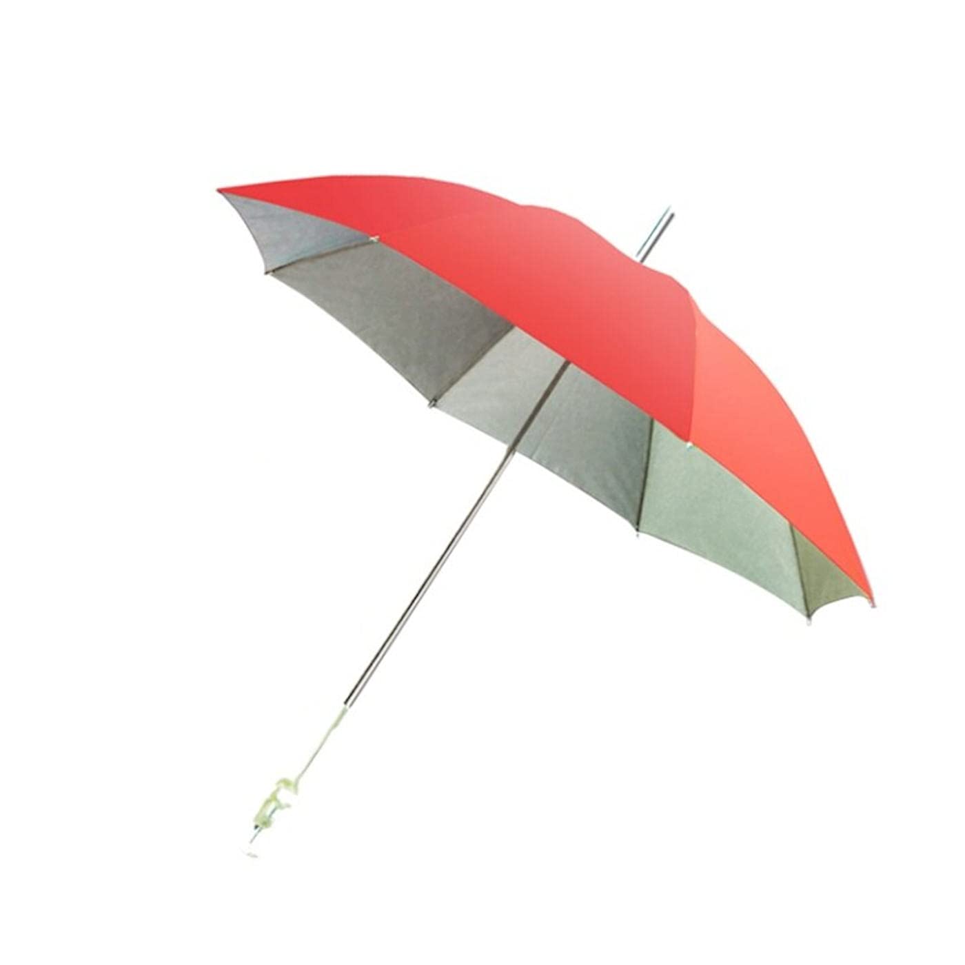 Acan Sombrilla para Playa de Nylon, de Color Surtido, de 87 x 120 cm válida para acoplar a la Silla o para Mesa. Parasol de Distintos Colores con Enganche para Mesa o Silla, Quitasol con Enganche.