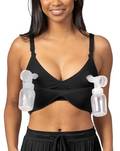 Image of Kindred Bravely Sublime Contour Pumping Bra Hands Free, Nursing Bras for Breastfeeding, Wire Free Maternity Bra