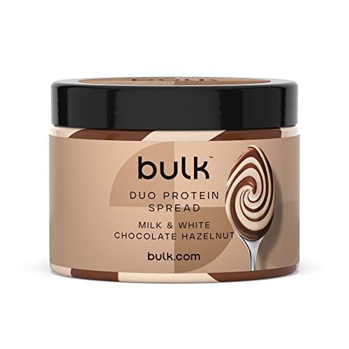 Bulk Protein Duo Spread, Milk & White Chocolate Hazelnut, 500 g, Packaging May Vary