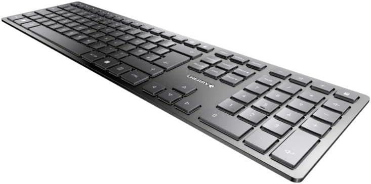 Бурчтуу view of the Cherry KW 9100 Slim Wireless Keyboard