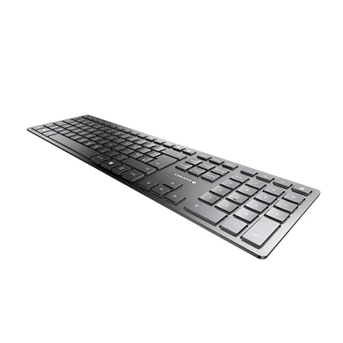 Cherry Kw 9100 Slim Wireless Keyboard Rechargeable With Sx Scissor Mechanism, Silent Keystroke Quiet Typing With Thin Design For Work Or Home Office. #TOP1