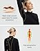 baleaf Thermal Shirts for Women Long Sleeve Turtleneck Tops Fleece Lined Base Layer with Thumb Hole Cold Weather Winter Gear Black XL