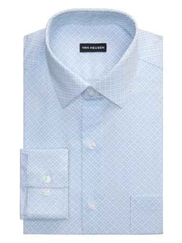 Image of Van Heusen Men's Dress Shirt Fitted Everyday Defense Stretch