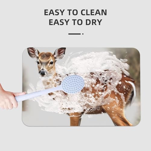 Tapis de bain super absorbant en diatomée antidérapant - 8