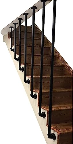 Garde-corps moderne d'intérieur en L pour sécuriser le couloir du grenier