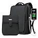 Price comparison product image Beschoi 15.6 inch Laptop Backpack with USB Charging Port, Waterproof Business Outdoor Travel Computer Bag with Slim Removable Detachable Front Pocket Anti-Theft College School Rucksack for Men Women