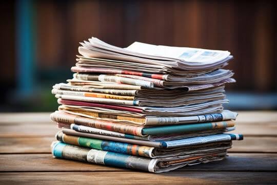 Old News Paper for Arts, Crafts, Bags, Stuffing, Packing, Cleaning, Gift Wrapping, Glass Polishing, 1kg-image-14