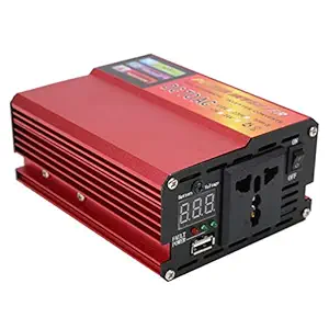 Generic Car Power Inverter, Modified Sine Wave Inverter Car Charger Converter Car Inverter DC24V to AC220V for Car for Home for Outdoor for RV'