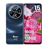 FOSSiBOT S5 Handy Ohne Vertrag, 6,88 Zoll FHD 120Hz Display, 6000mAh Akku Smartphone Ohne Vertrag, 16GB+128GB/1TB Smartphone Android 15 Simlockfreie Handys Dual SIM 4G, Gemini Al, 8.5mm/215g/OTG