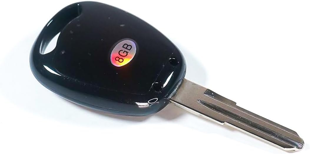 Registratore Audio Microspia chiave Auto, 20 Ore Di Registrazioni Continua, 8GB Per Conferenze Sale Riunioni, Registrazioni Audio Microfono Ad Alta Sensibilità (chiave 8G)