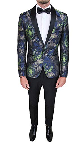 Smoking robe cérémonie noir parfait pour célébrer les grands moments avec ce costume homme 52