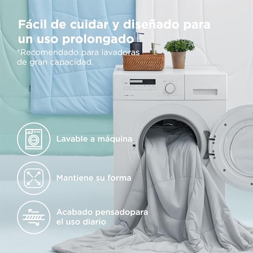 Edredón 260x240 verano cama 150 para noches calurosas 7