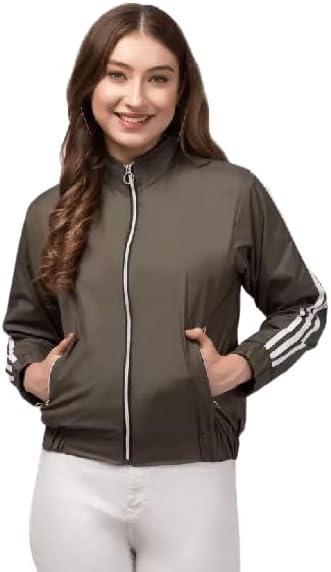 GenericAG Fashion- Women's & Girl's Light Weight Full Sleeves Winter Inwards Fur Jacket