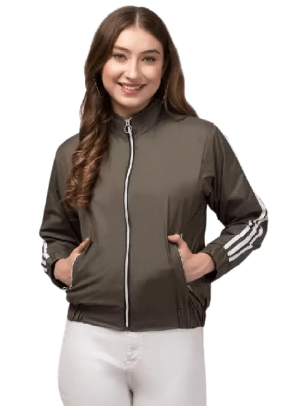 GenericAG Fashion- Women's & Girl's Light Weight Full Sleeves Winter Inwards Fur Jacket