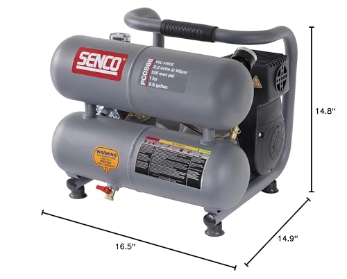 Senco Twin Tank 2.5 Gallon Compressor