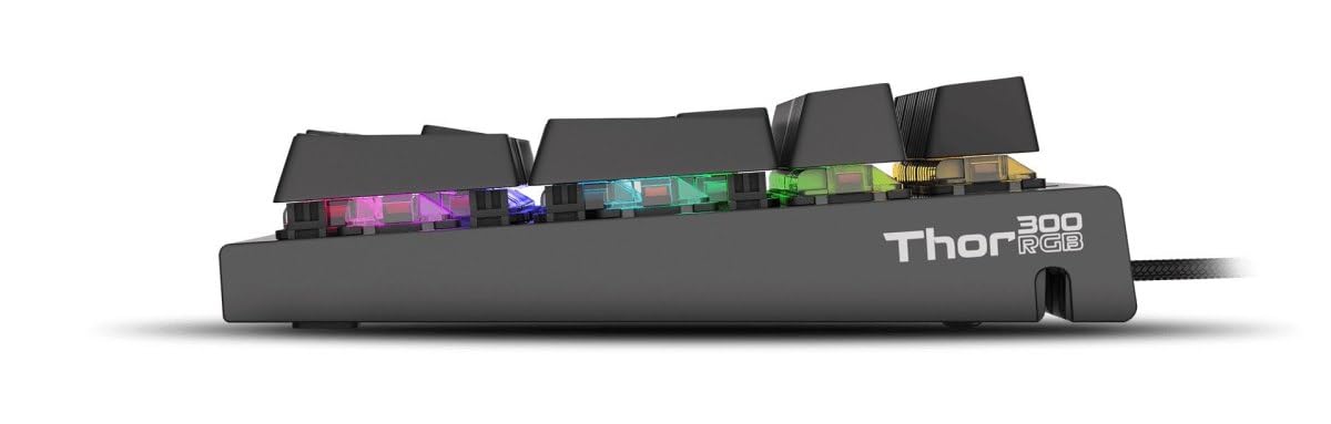 Genesis TECLADO Gaming Thor 300 RGB Portugues MECANICO Red Switch