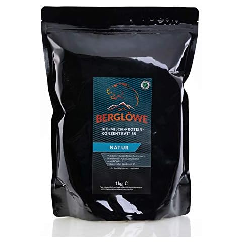 Bio Proteinpulver von BERGLÖWE: Bio Milchprotein Konzentrat Natur Cover