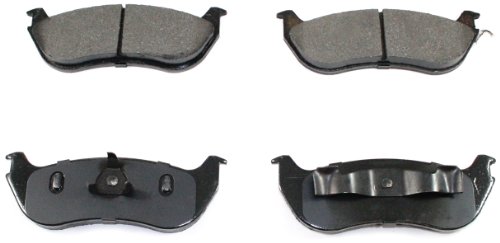 DuraGo BP881 MS Rear Semi-Metallic Brake Pad