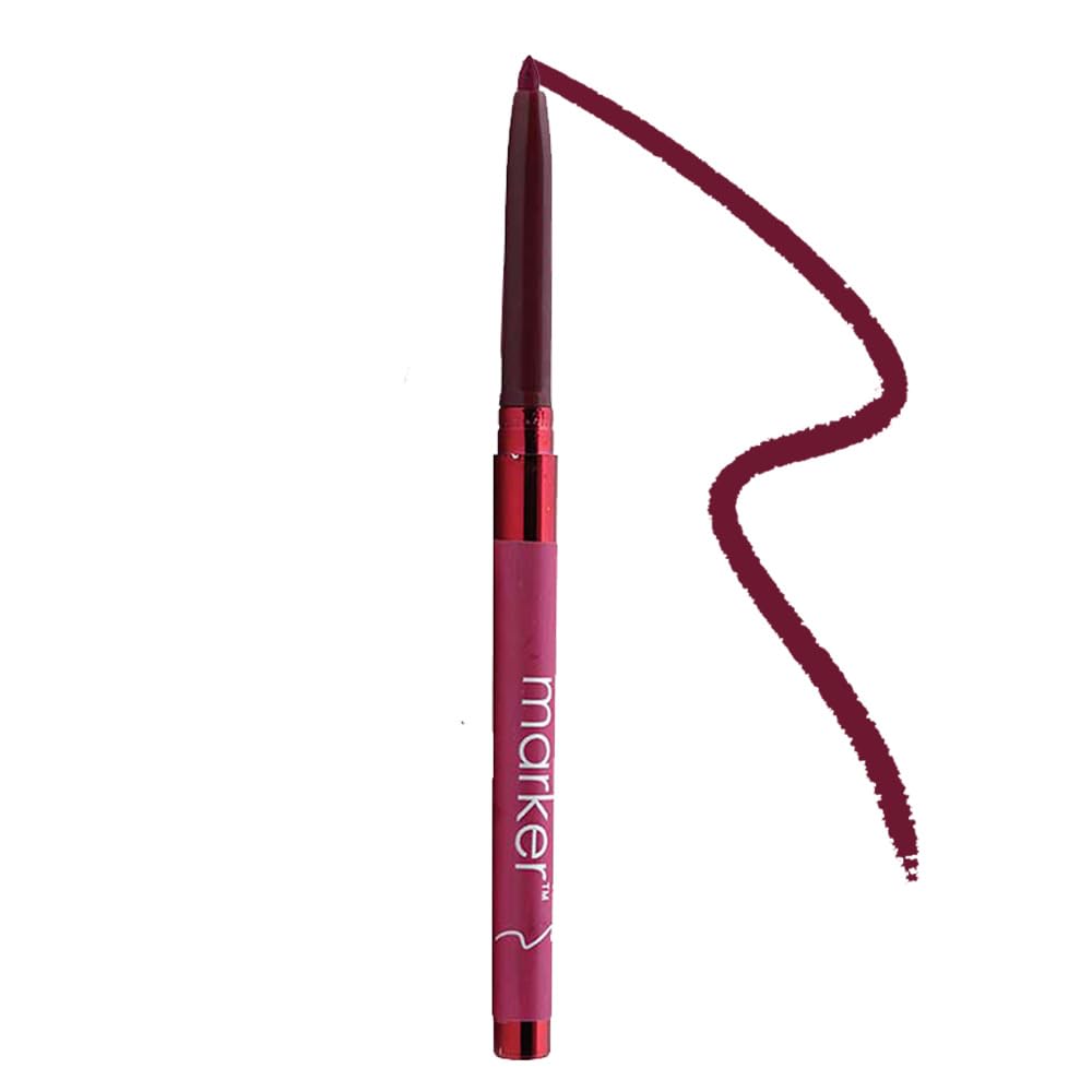 BEAUTYRELAY LONDON Marker Outline The Lips - Lip Liner Pencil, Matte Finish, WaterProof, 12 Shades Available, 0.27g