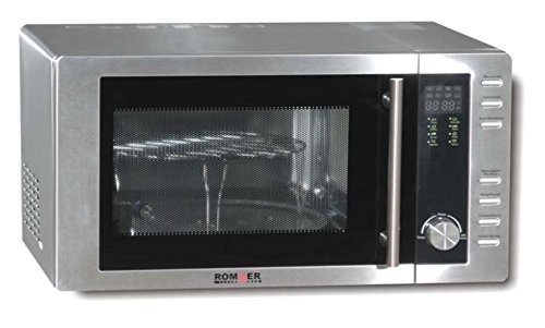 Rommer M 952 - Microondas sencillos, 1250 W, color gris