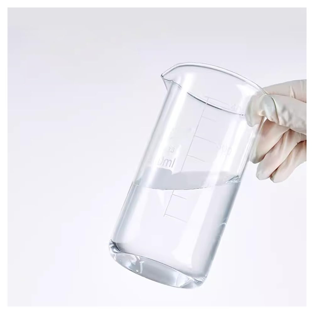 Cristalería de Laboratorio Vaso de precipitados de vidrio graduado resistente a altas temperaturas, equipo experimental, 100, 150, 250, 500, 800, 1000 y 2000 ml(2000ml)