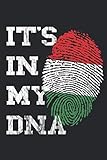  I’ts In My DNA Ungarische Wurzeln: Notizbuch A5 Liniert 120 Seiten Cooles Ungarn Geschenk für einen Ungare Geschenkidee Touristen Notizheft