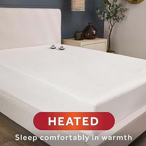 Sunbeam Restful Heated Mattress Pad - King, White #TOP1
