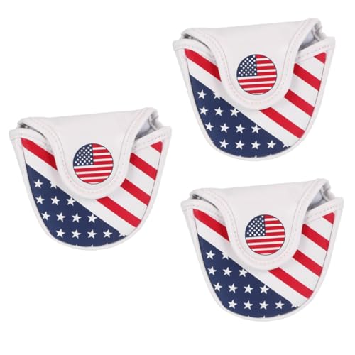 Couvre putter pour golfeurs passionnés sur le parcours avec motif drapeau US