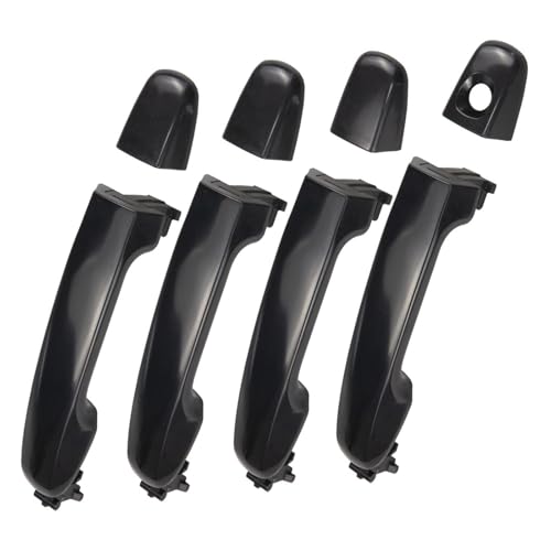 Poignée de porte extérieure voiture noire Toyota Camry mécanisme fluide