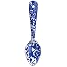 Enamelware 8 Inch Medium Spoon - Blue Marble