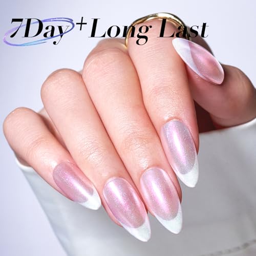 Image of AZUREBEAUTY Chrome Quick Dry Nail Polish | Shine Pearl, Natural Lustrous Enamel | DIY Manicure & Pedicure with Chrome Finish | Air-Dry, Long Lasting Glossy Finish, Easy DIY Manicure & Nail Art, Elegant Nail Color for Women