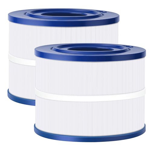 TALANDO 2-Pack 10-00282 Hot Tub Filter Compatible with Bullfrog Spa Filter Wellspring 30 Coreless 10-00282 Pleatco PBF40M 30 sq.ft.