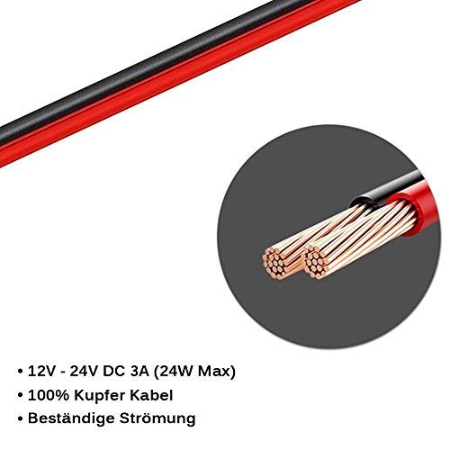 Cavo di Alimentazione Automatica per caricabatteria da Auto DC, 12-24V 4FT Accendisigari per Auto Maschio Spina per DC Cavo di connessione per Lettore Dvd Portatile, DVR per Auto