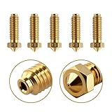 【Conception Optimale】: L'intérieur lisse de chaque buse réduit les risques de blocage et favorise un flux de filament uniforme. Avec une conception de chanfrein, elles permettent une avancée douce du matériau, minimisant les bavures et améliorant la finition des impressions.